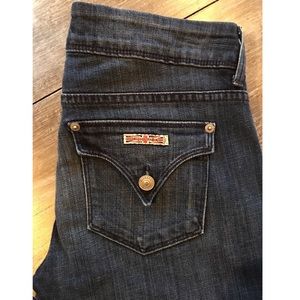 Hudson Crop Beth Baby Boot Jeans Size 28